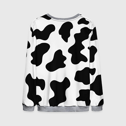 Мужской свитшот Му-му / 3D-Меланж – фото 2