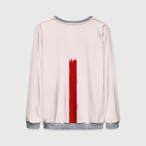 Мужской свитшот Обычная девушка / 3D-Меланж – фото 2