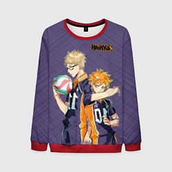 Свитшот мужской Haikyu!!!, цвет: 3D-красный