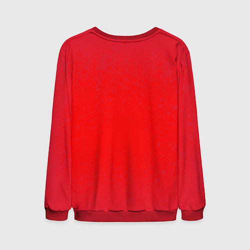 Мужской свитшот AMONG US / 3D-Красный – фото 2