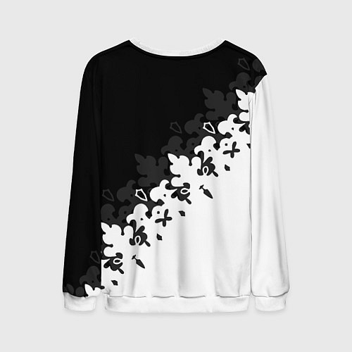 Мужской свитшот NIER AUTOMATA / 3D-Белый – фото 2