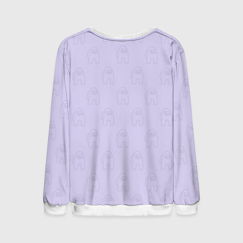 Мужской свитшот Among Us / 3D-Белый – фото 2