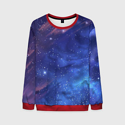 Свитшот мужской Звёздное небо, цвет: 3D-красный
