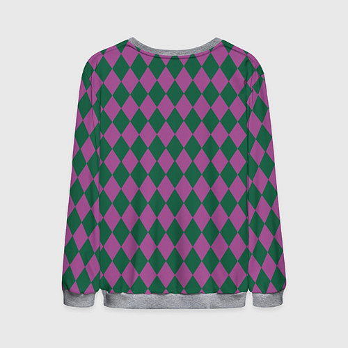 Мужской свитшот ДжоДжо / 3D-Меланж – фото 2