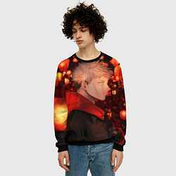 Свитшот мужской Итадори, цвет: 3D-черный — фото 2