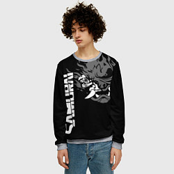 Свитшот мужской SAMURAI 2077, цвет: 3D-меланж — фото 2