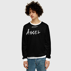 Свитшот мужской ANGEL, цвет: 3D-белый — фото 2