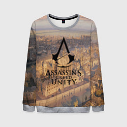 Свитшот мужской Assassin’s Creed Unity, цвет: 3D-меланж