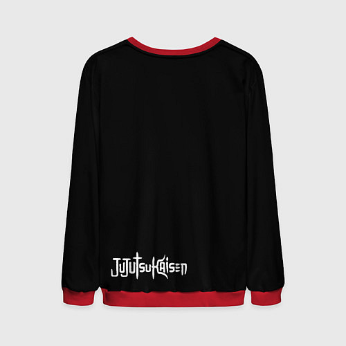 Мужской свитшот Сукуна / 3D-Красный – фото 2