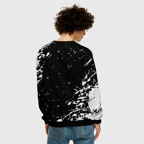 Мужской свитшот Velial Squad / 3D-Черный – фото 4