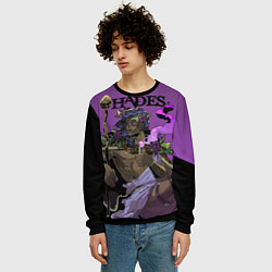 Свитшот мужской Hades - Дионис, цвет: 3D-черный — фото 2