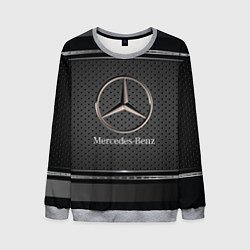 Свитшот мужской MERCEDES BENZ МЕРСЕДЕС БЕНЗ, цвет: 3D-меланж