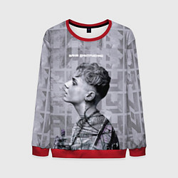 Свитшот мужской Ваня Дмитриенко, цвет: 3D-красный