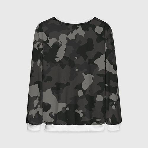 Мужской свитшот Пограничные войска / 3D-Белый – фото 2