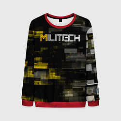 Мужской свитшот MILITECH камуфляж Cyberpunk 2077