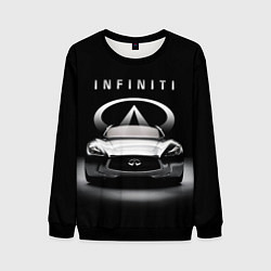 Свитшот мужской INFINITI, цвет: 3D-черный