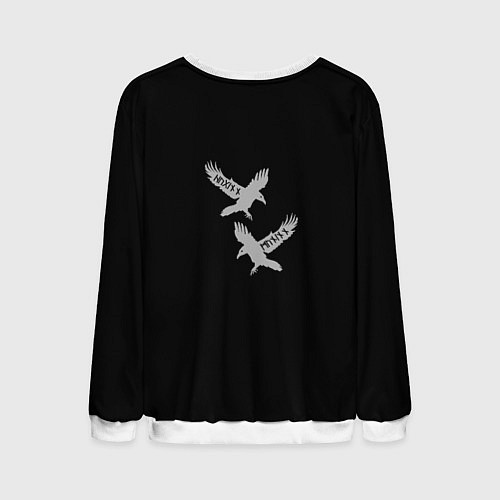 Мужской свитшот Ragnar Lodbrok / 3D-Белый – фото 2