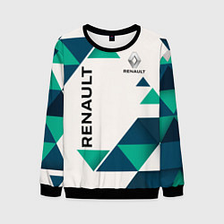 Свитшот мужской Renault, цвет: 3D-черный