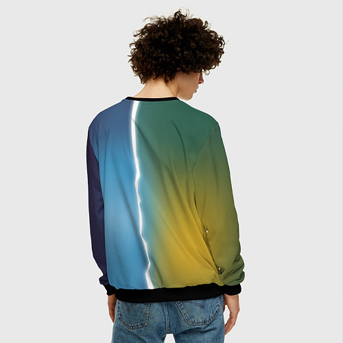 Мужской свитшот Рэтчет и Кланr / 3D-Черный – фото 4