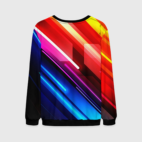 Мужской свитшот НЕОН / 3D-Черный – фото 2
