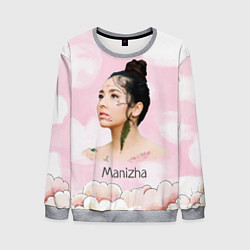 Свитшот мужской Манижа Manizha, цвет: 3D-меланж