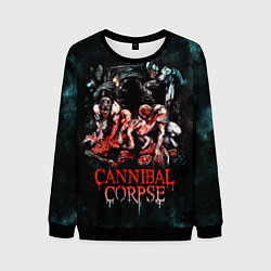 Свитшот мужской Cannibal Corpse, цвет: 3D-черный