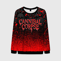 Свитшот мужской CANNIBAL CORPSE, цвет: 3D-черный