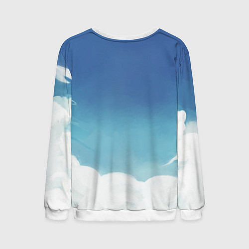 Мужской свитшот Shirufietto / 3D-Белый – фото 2