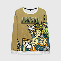 Свитшот мужской Волтбои, цвет: 3D-белый