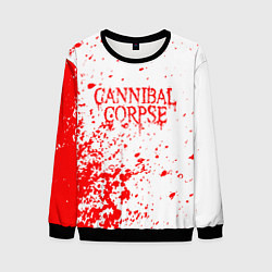 Свитшот мужской Cannibal corpse, цвет: 3D-черный