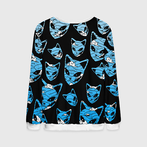 Мужской свитшот ГИО ТОМИОКА КЛИНОК / 3D-Белый – фото 2