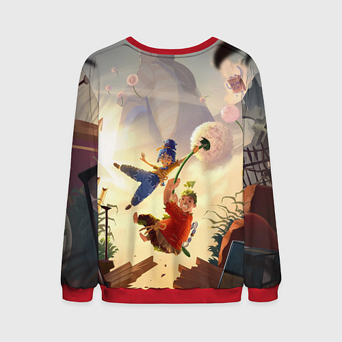 Мужской свитшот It Takes Two / 3D-Красный – фото 2