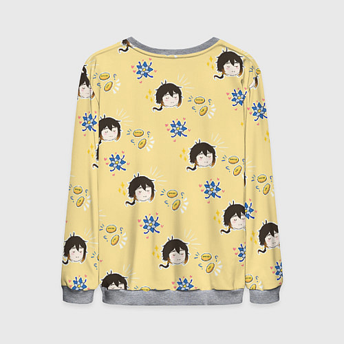 Мужской свитшот Чиби Чжун Ли / 3D-Меланж – фото 2