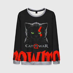 Мужской свитшот Cat of war