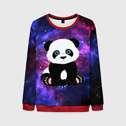 Свитшот мужской Space Panda, цвет: 3D-красный