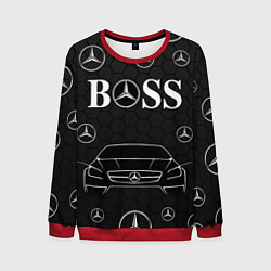 Свитшот мужской BOSS MERCEDES-BENZ, цвет: 3D-красный