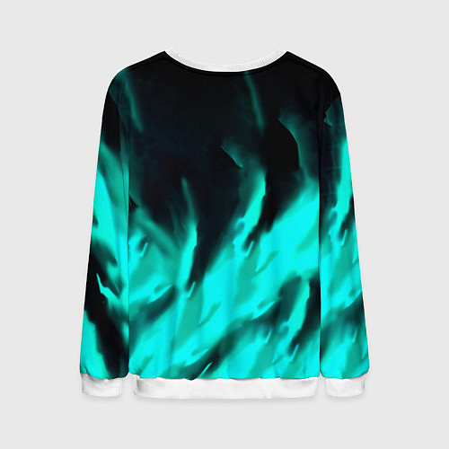 Мужской свитшот Улькиорра Сифер Ulquiorra / 3D-Белый – фото 2