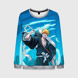 Свитшот мужской Bleach-Ichigo, цвет: 3D-меланж