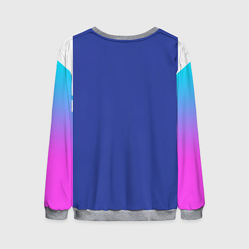 Мужской свитшот NEON GRADIENT FITNESS UNIFORM / 3D-Меланж – фото 2