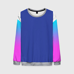 Свитшот мужской NEON GRADIENT FITNESS UNIFORM, цвет: 3D-меланж