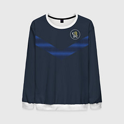 Свитшот мужской FC Chelsea Retro 2 202122, цвет: 3D-белый