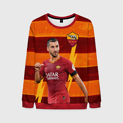 Свитшот мужской Henrikh Mkhitaryan Roma, цвет: 3D-красный