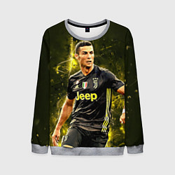 Свитшот мужской Cristiano Ronaldo Juventus, цвет: 3D-меланж