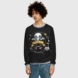 Свитшот мужской Who am i, цвет: 3D-меланж — фото 2