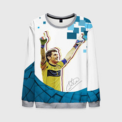 Свитшот мужской Iker Casillas, цвет: 3D-меланж