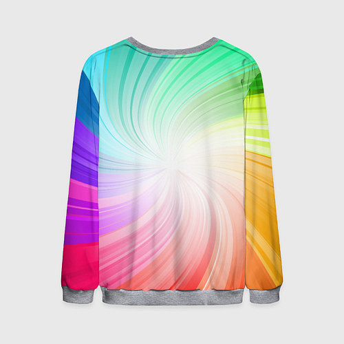 Мужской свитшот Танцующий единорог Unicorn DAB Z / 3D-Меланж – фото 2