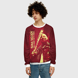 Свитшот мужской Ivan Moody, цвет: 3D-белый — фото 2