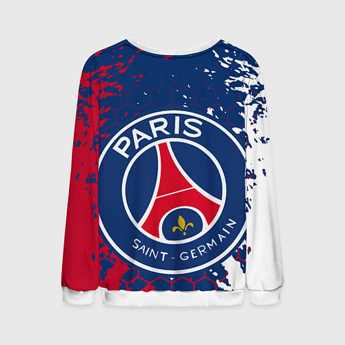 Мужской свитшот ФК ПСЖ FC PSG PARIS SG / 3D-Белый – фото 2