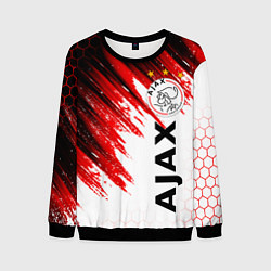 Свитшот мужской FC AJAX AMSTERDAM ФК АЯКС, цвет: 3D-черный