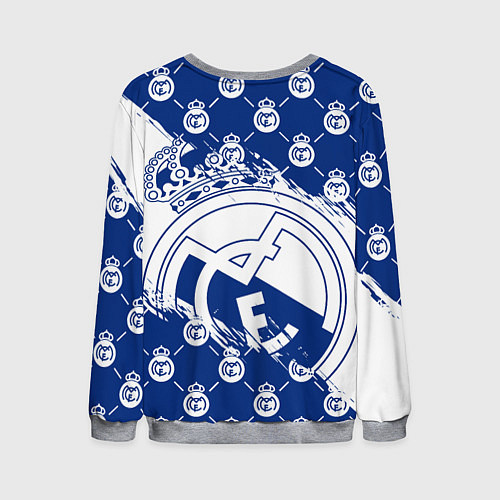 Мужской свитшот REAL MADRID РЕАЛ МАДРИД / 3D-Меланж – фото 2
